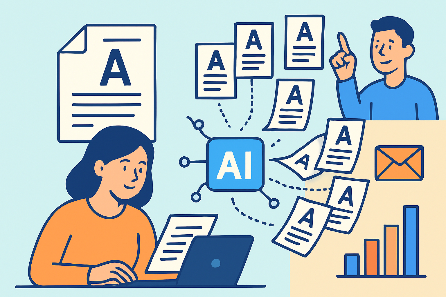 How to Turn One Article Into Ten Pieces of Content With AI